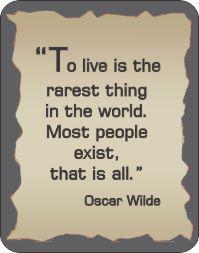  Oscar Wilde Quote 1 Car Air Freshener | My Air Freshener